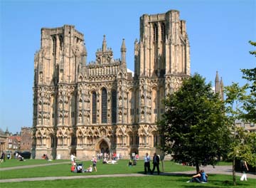 The West Front Wells Cathedral